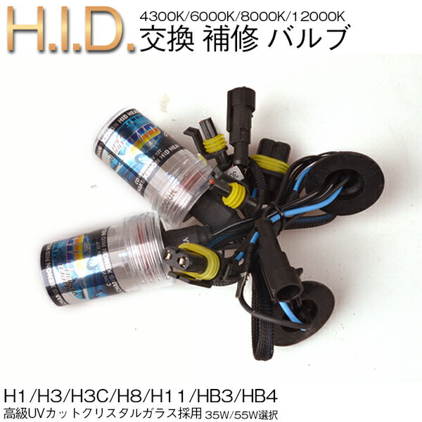 【送料無料】交換補修HIDバH1.H3.H3C.H7