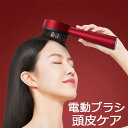 電動ブラシ ヘアブラシ コンパクト 振動 育毛 頭皮ケア 電動 頭皮ブラシ 電動スカルプケア 頭皮ケア スカルプスパ ヘッドスパ 抜け毛予防 育毛ヘアブラシ 美...