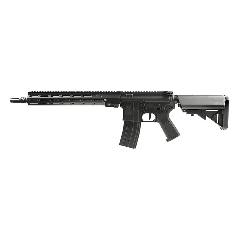 Double Eagle ダブルイーグル M4 URG-I/Mk16 14.5inch AEG 電動ガン ライフル (電子トリガー搭載/JP Ver.) Black ガンケース付 エアガン 18歳以上【同梱不可】 【配送業者：佐川急便限定】