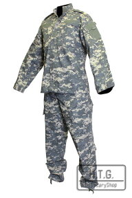 迷彩服 BDU ACU Ver.4 上下セット ブーニーハット付属 三点セット