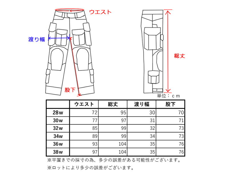 EmersonGearS カモフラージュリブパ...の紹介画像2