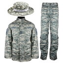 WoSporT BDU 迷彩服上下セット (ブーニーハット付属) XSサイズ/ACU