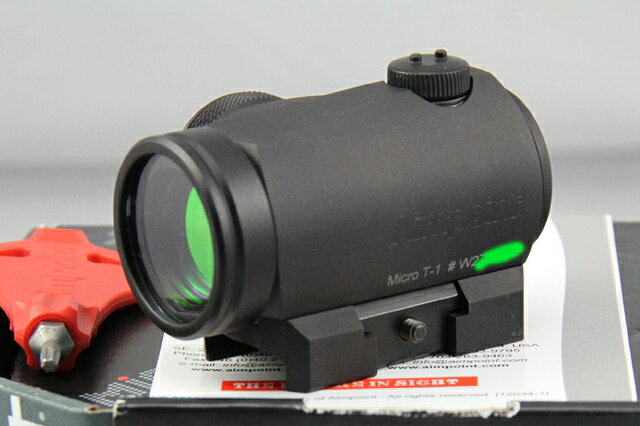 H.T.G.楽天市場店のGuns Modify Aimpoint T-1ドットサイト用レンズカバーセット｜アングル2
