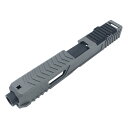 Airsoft Artisan DWSタイプスライド/アウターバレルセット (Licensed/東京マルイ G17対応) Tungsten Cerakote