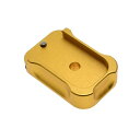【セール品/CS】COWCOW Technology タクティカルグロックマグベース Gold (東京マルイ グロックガスマガジン対応) 【メール便(ネコポス)...