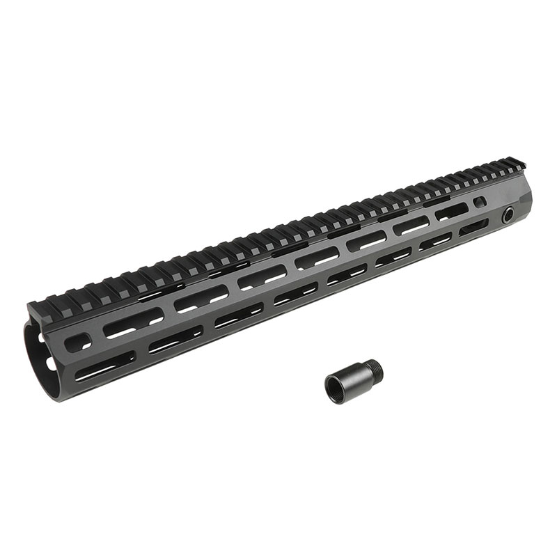 楽天H．T．G．楽天市場店Airsoft Artisan KAC URX4 スタイル M-LOK 14.75inch ハンドガード Black （AEG/GBB/PTW）