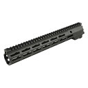 Zparts Geissele URG-I/Mk16タイプ 13.5inchハンドガード NSNマーキング (東京マルイ M4 MWS対応) Black