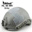 WoSporT MHタイプ ファストヘルメット GREY