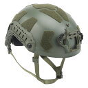 WoSporT FAST SFタイプヘルメット (フルプロテクトVer.) OD