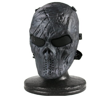 【ポイント10倍!4月21日8時59分まで】WoSporT スカースカル フルフェイス マスク TYP