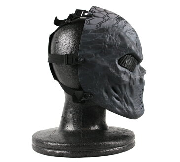 【ポイント10倍!4月21日8時59分まで】WoSporT スカースカル フルフェイス マスク TYP