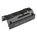 【セール品/CS】Bow Master CNCアルミ T-1ロープロファイルマウント UMAREX/VFC/WE MP5・G3シリーズ対応