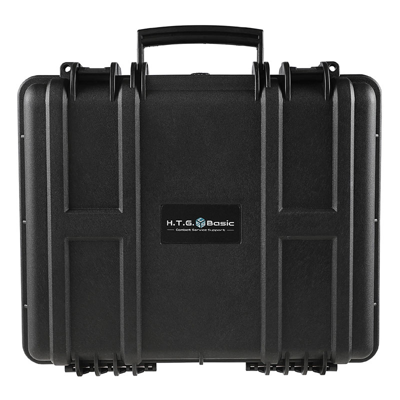 HTGベーシック ガンケース ハードケース ハンドガンケース キャリングケース 防水 ハンドガン エアガン 2丁 3丁 39cm (Excellentモデル)