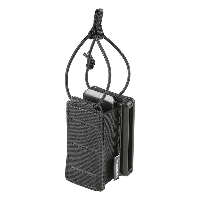 Amomax レーザーカット オープントップ ピストルマガジンポーチ (MOLLE/ベルトループ)