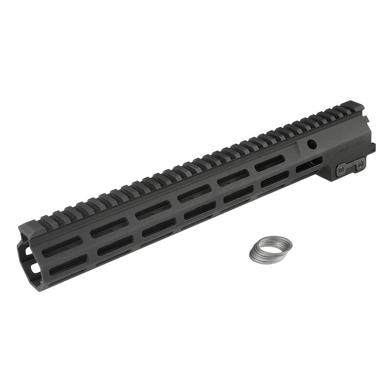 Airsoft Artisan Geissele(ガイズリー) Mk16タイプ 13.5inch M-LOK ハンドガード Black(AEG/MWS/GBB/PTW)