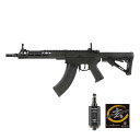 DE Airsoft AK//47 Aeroknox Custom AEG (玄モーター仕様/Kestrel V2搭載/UTRシリーズ) ガンケース付 Black