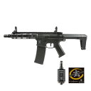 楽天H．T．G．楽天市場店DE Airsoft Honey Badger by Q SBR AEG （玄モーター仕様/スポーツライン/Kestrel V2搭載/JP Ver.） Black ガンケース付