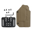 WoSporT GBRSスタイル OWBカイデックスホルスター 各社グロックシリーズ用 TAN