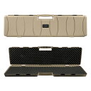 HTGベーシック WAVE 120 (大容量 軽量 Stackable/積み重ね可能) ハードガンケース ガンケース ハードケース 120cm Tan (Economyモデル)