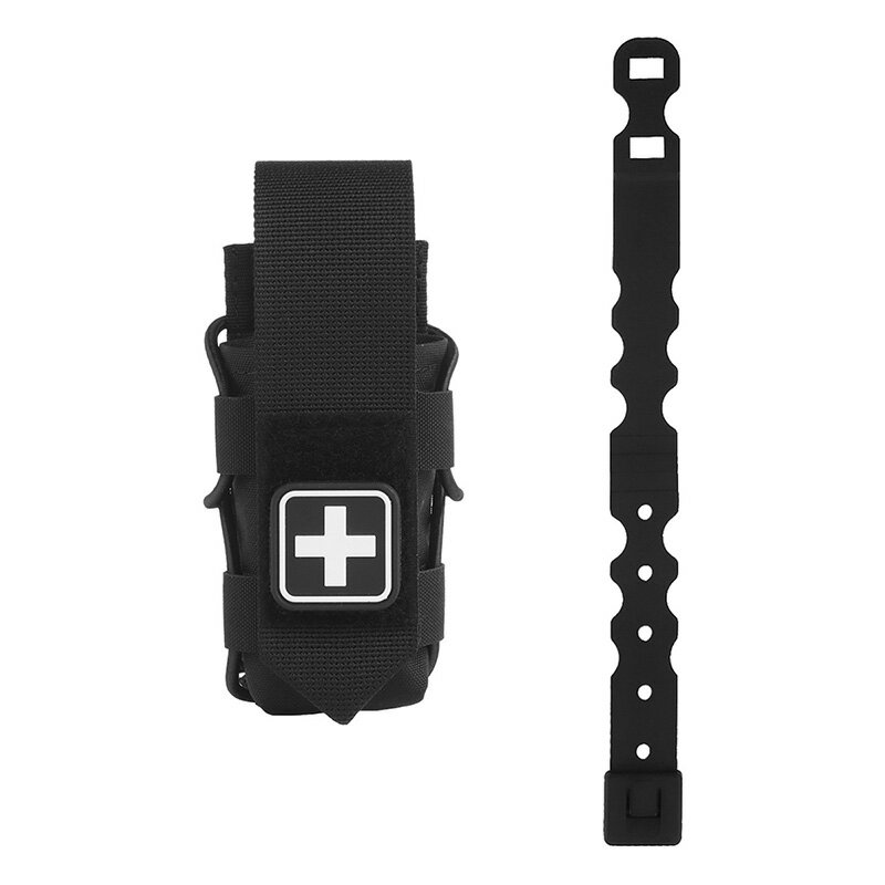 楽天H．T．G．楽天市場店WoSporT HSGIスタイル ターニケット TACO ポーチ 止血帯 Black