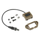 WoSporT Modliteタイプ リモートスイッチ SFライト/3.5mmプラグ (M-LOK/Picatinny対応) Tan