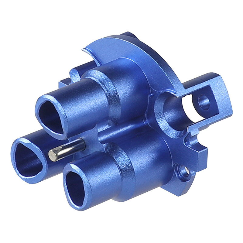 C&C Tac SAIGA-12 強化ノズルフィーディングフロントリップ Blue(東京マルイ SAIGA-12 GBB対応／CNCアルミ削り出し)