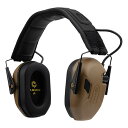 OPSMEN EARMOR M300A タクティカル電子イヤーマフ CoyoteBrown (アクティブノイズキャンセリング/NRR 22dB)