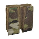 PEW Tactical GBRSスタイル ダブルピストルマガジンポーチ Multicam