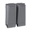 PEW Tactical GBRSスタイル ダブルピストルマガジンポーチ WolfGrey