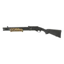 EMG/Golden Eagle M870 ガスショットガン SI (Strike Industries) VOAモデル FDE ショットシェルホルダー搭載 (OfficialLicense)