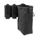 PEW Tactical PRMD Belt Placard(ライフル/ピストルマガジンポーチ&ダンプポーチセット)Black