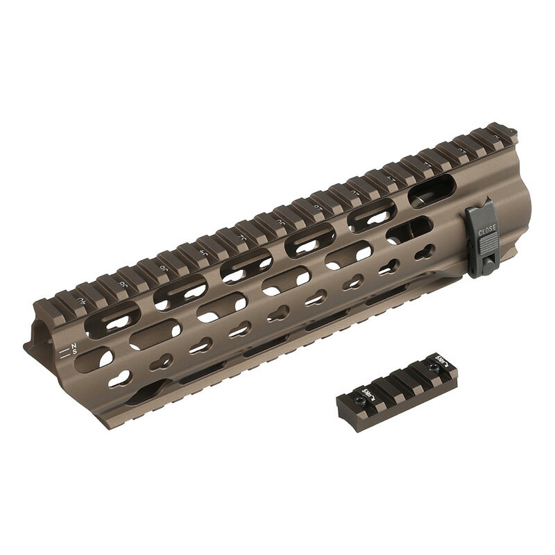 Airsoft Artisan HK G95Kタイプ H-KEY ハンドガード 9.5インチ DE 東京マルイ 次世代 HK416対応