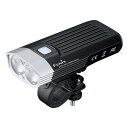 FENIX(フェニックス) BC30 V2.0 ワイヤレスコントロール ロードバイク用 LEDライト 自転車ランプ 自転車ライト カットオフ配光 サイクリング 通勤 通学 2200ルーメン/187m照射 50時間稼働 IP67防水 Type-C 充電