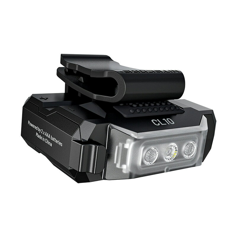 NITECORE(ナイトコア) CL10 28g超軽量 クリップライト 最大45ルーメン/15m照射 単4...