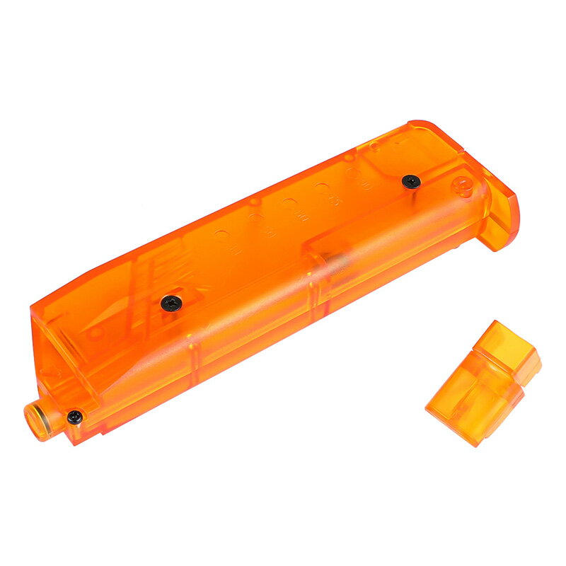 6mm ProShop/EVIKE Pistol Mags 150rds スピードローダー (Orange) 