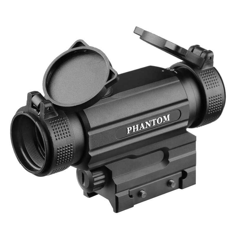 H.T.G.楽天市場店のPHANTOM レッド/グリーンサークルドットサイト BK｜アングル3
