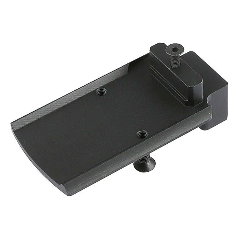H.T.G.楽天市場店のAirsoft Artisan Glock RMRマウント/ファイバーフロントサイトセット (東京マルイ G17/G26対応) 【メール便(ネコポス)可】｜アングル2