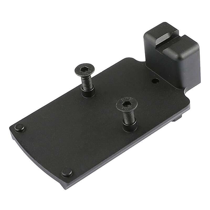 H.T.G.楽天市場店のAirsoft Artisan Glock RMRマウント/ファイバーフロントサイトセット (東京マルイ G17/G26対応) 【メール便(ネコポス)可】｜アングル3