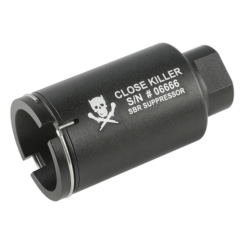 ELEMENT NOVESKE FIRE PIGタイプ フラッシュハイダー Mini Ver BK CLOSE