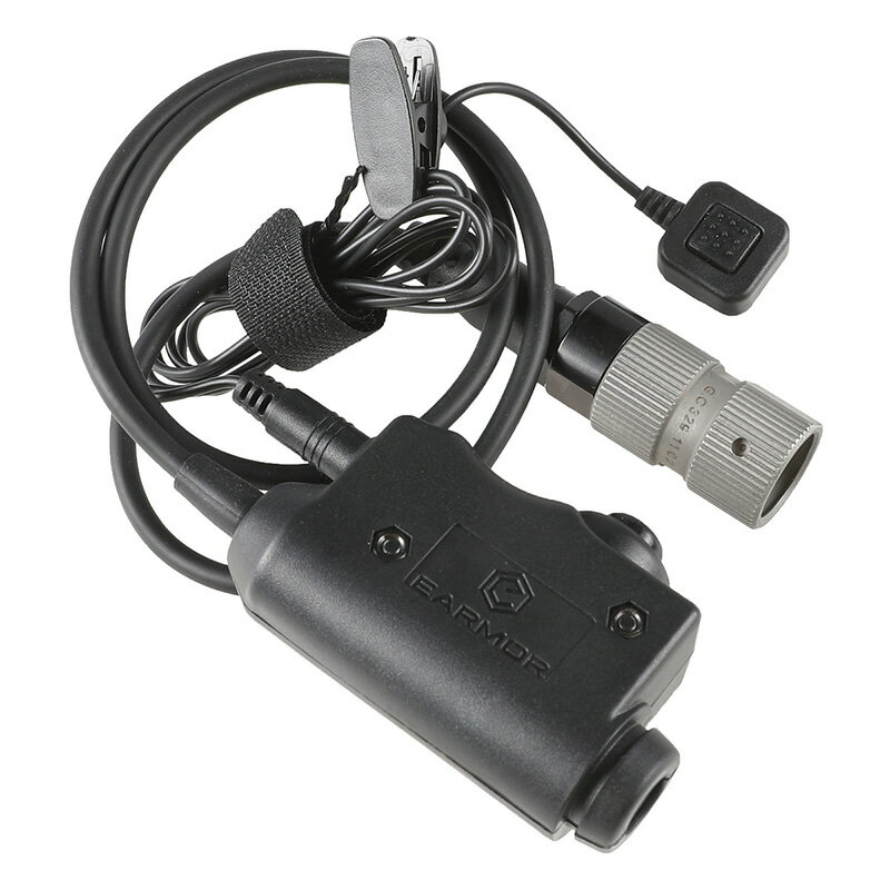 OPSMEN M52 6ピンラジオPTTアダプターケーブル (MIL PRC対応)