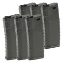 【セール品/CS】LONEX M4/M16シリーズ用タクティカルマガジン 30連 BK 6pcs