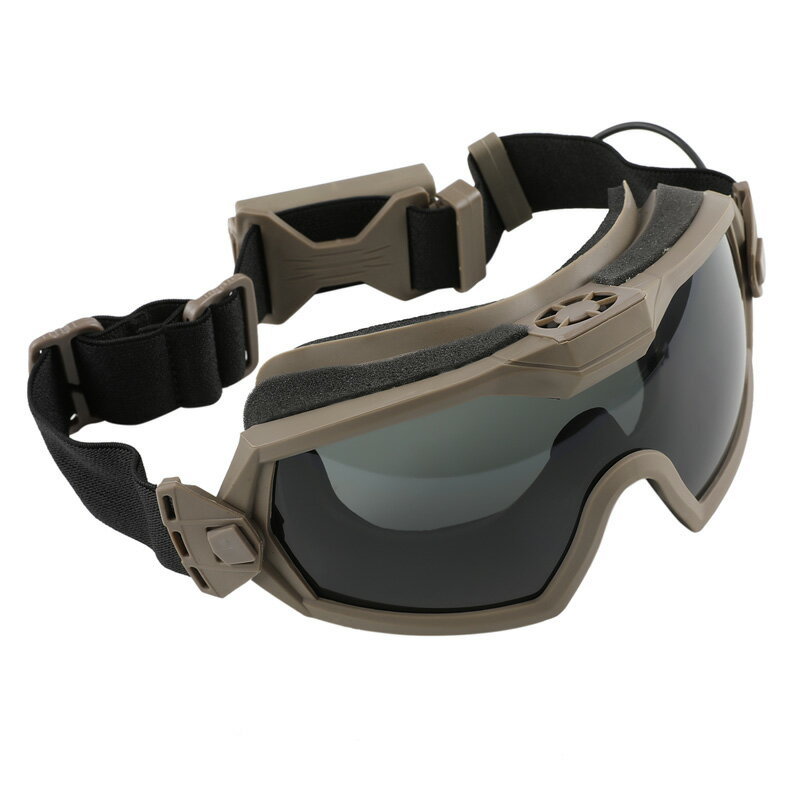 FMA ロープロファイル ゴーグル ファン付 DE