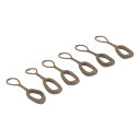 FMA ジッパーアクセサリー 6個セット DE 【メール便(ネコポス)可】