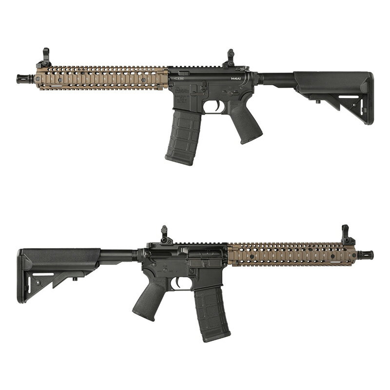 EMG/CYMA Plus CM105DDL Daniel Defense M4A1 RISII 2-Tone AEG (Official Licensed/JP Ver./Platinumシリーズ/Eshooter電子トリガー搭載/180日安心保障/電動ガン)