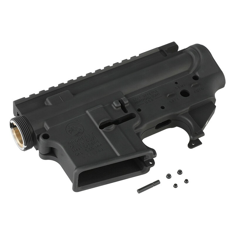 BJ Tac COLT刻印 レシーバー 7075アルミCNC BK(東京マルイMWS専用)