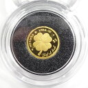 純金貨(K24) 四つ葉のクローバー1/30ozコイン2025年世界1000枚限定!ロイヤルミント(英国王立造幣局)製造クック・アイランズ政府発行【ギフトラッピ...
