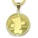 純金999.9 テディベアコインペンダントトップ K241/20oz $10 COOKISLAND Teddy Bear CHARLES3 2024年限定品ケース保証書付き【ギフトラッピング済み】【送料無料】【レディース,激安,特価,通販】(4)