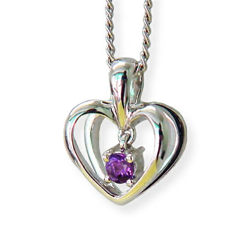 SV天然アメジストペンダントネックレス/14132【2月誕生石アメジスト】【レディース,激安,特価,通販】
