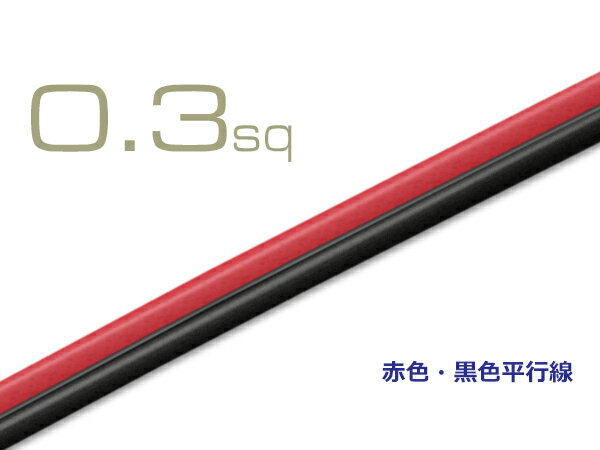 0.3sq(1m)平行線赤・黒/SQ03RDBK