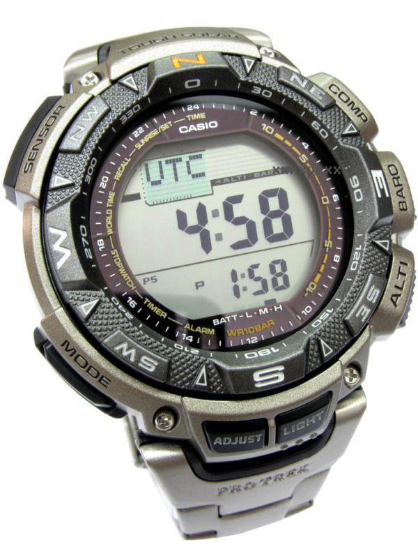 プロトレック ≪即日発送≫チタン★CASIO 腕時計 カシオ腕時計 gショック 腕時計 G-SHOCK 腕時計 (ジーショック 腕時計 ) プロトレック　腕時計 PRG-240T-7 PRG-240T-7E